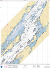 NOAA Nautical Chart 14771: Butternut Bay, Ont., to Ironsides l., N.Y.